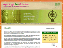 Tablet Screenshot of hathayoga-meditation.com
